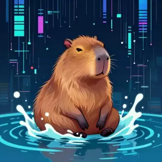 Neon Capybara