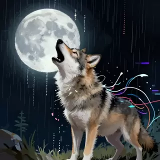 Techno Wolf Pup