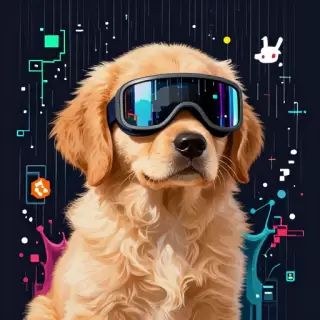 Cyberpunk Puppy