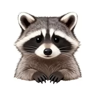 Cute Raccoon