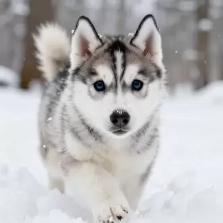 Snowy Playtime