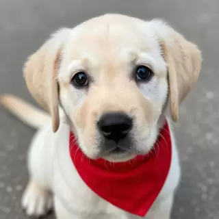 Wearing Red Bandana