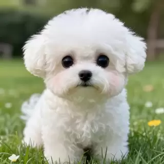 Cotton Ball on Grass