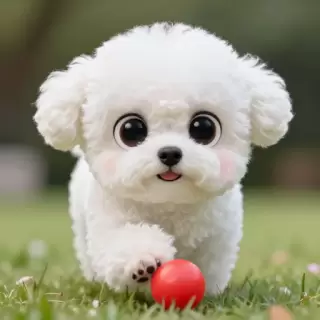 Playing with Red Ball