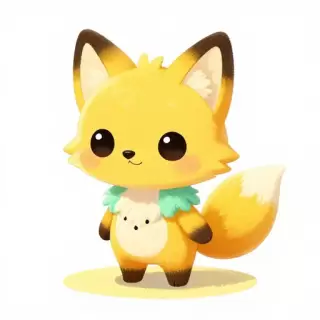 Sunny Yellow Fox Sprite
