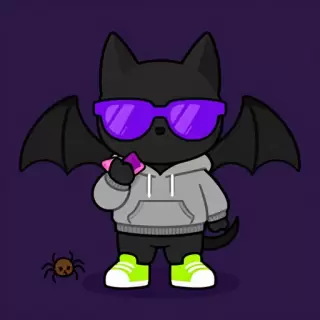 Stylish Bat with Hoodie