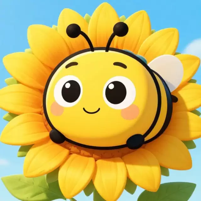 Bumblebee on a Sunflower