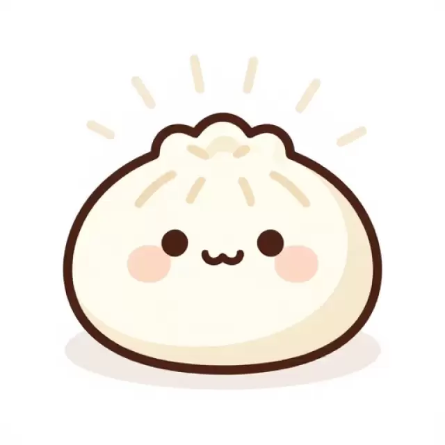 Blushing Steamed Bun