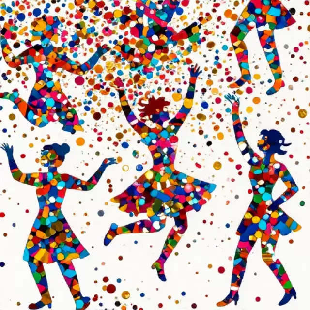 Confetti Celebration Field