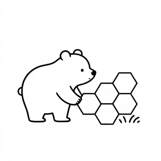 Bear and Honeycomb
