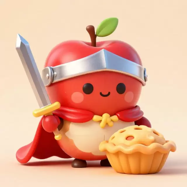 Knight in Shining Apple Armor