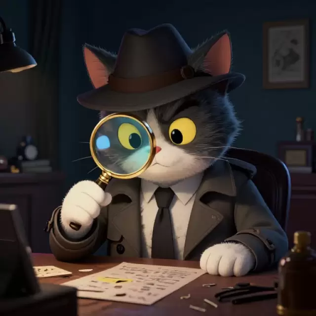 Detective Cat