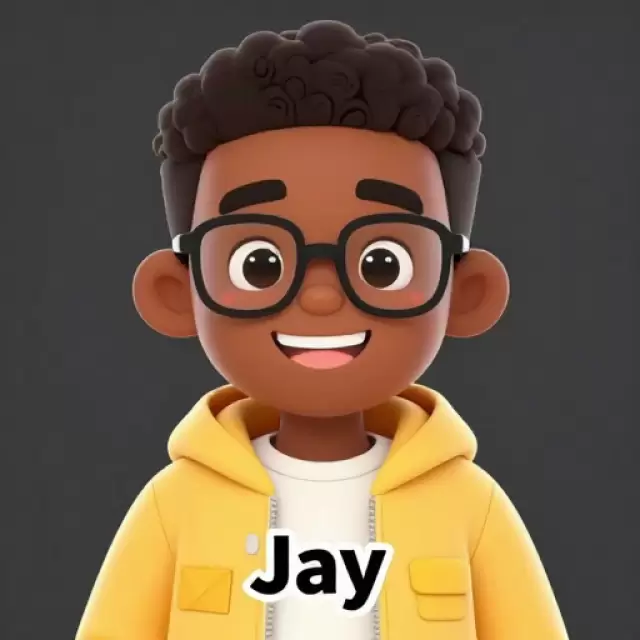 Smiling Black Boy in Sunny Yellow Jacket