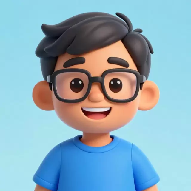 Beaming Pacific Islander boy in ocean blue