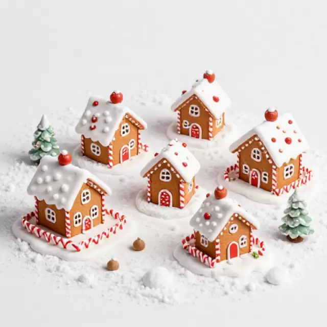 Gingerbread House Village