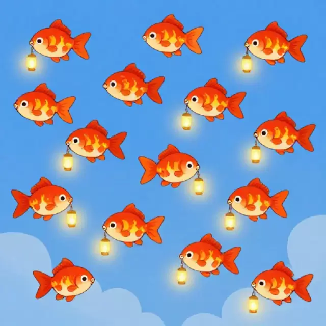 Goldfish Lantern Swim