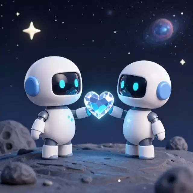 Space Love Robots