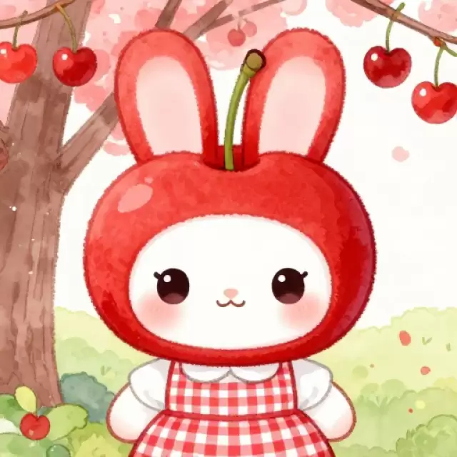 Red Cherry Bunny Avatar