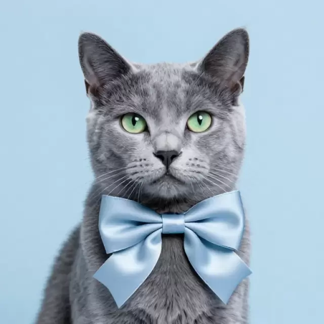 Russian Blue Cat Avatar