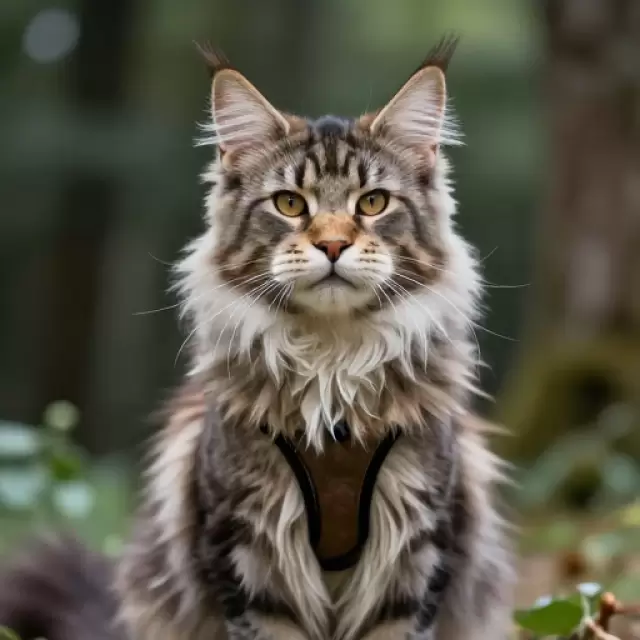 Maine Coon Cat Avatar