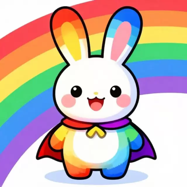 Rainbow Bunny