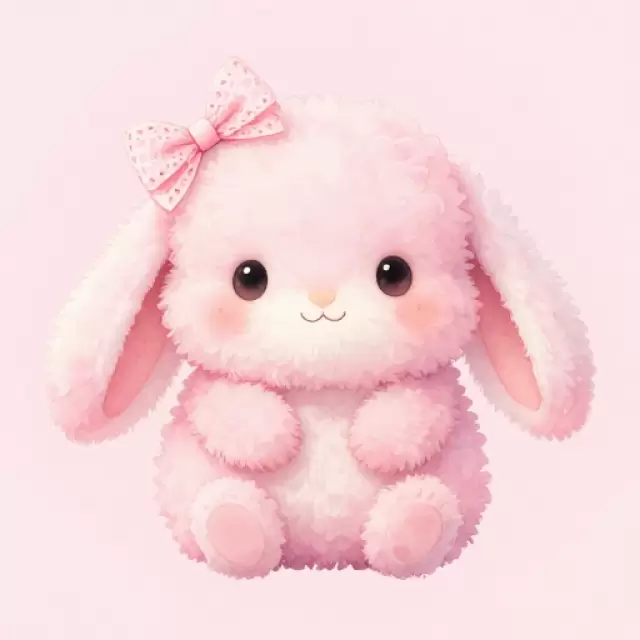 Cotton Pink Bunny