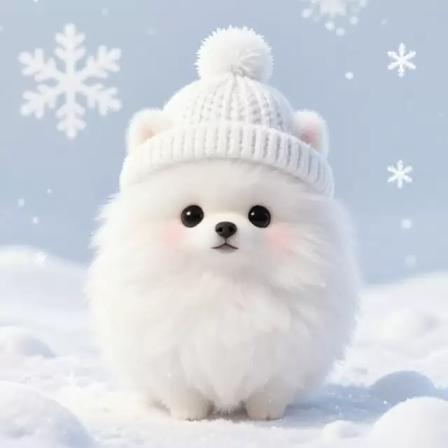 Snow White Pomeranian