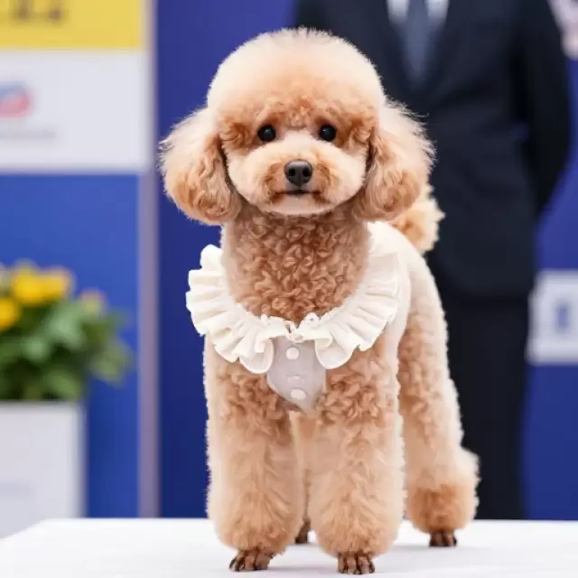 Apricot Poodle Puppy