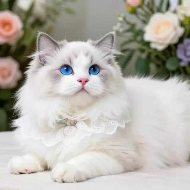 Ragdoll Fluff Cat