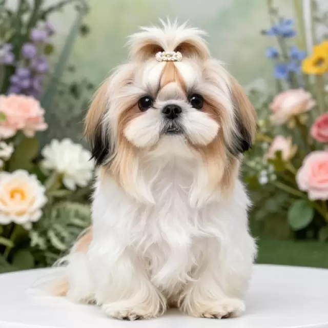 Sable Shih Tzu Puppy