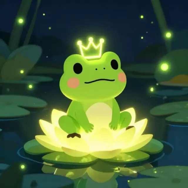 Neon Frog Prince