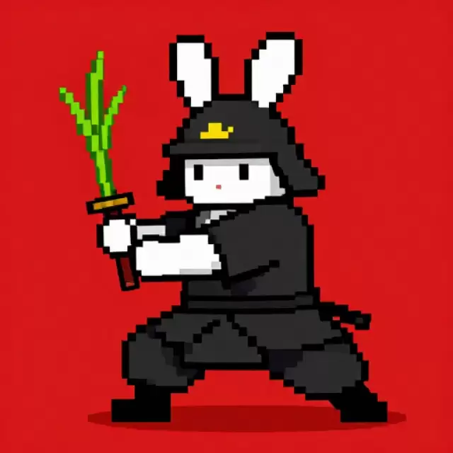 Pixel Samurai Rabbit