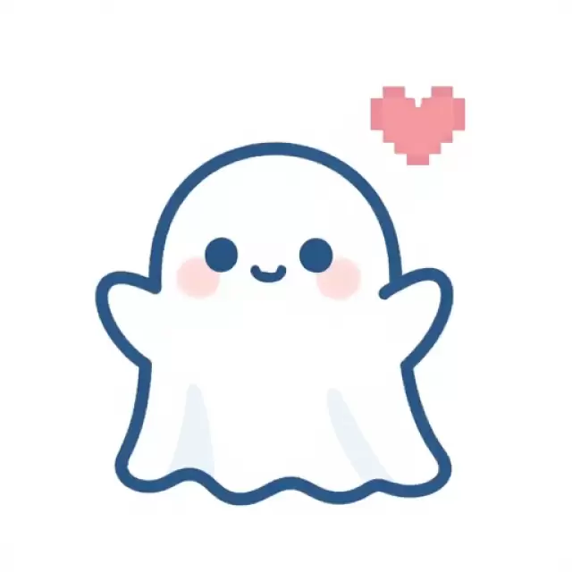 Pixel Ghost Friend