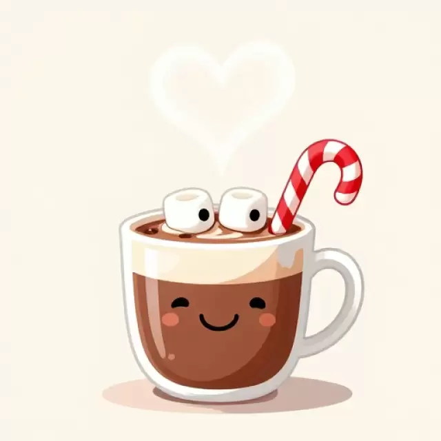 Hot Cocoa Mug Smile