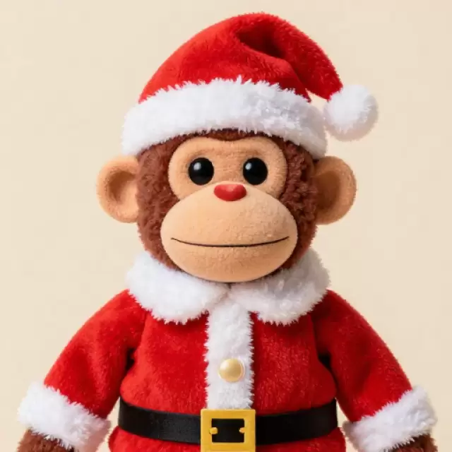 Sock Monkey Santa