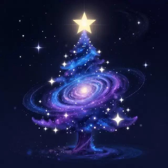 Cosmic Christmas Tree