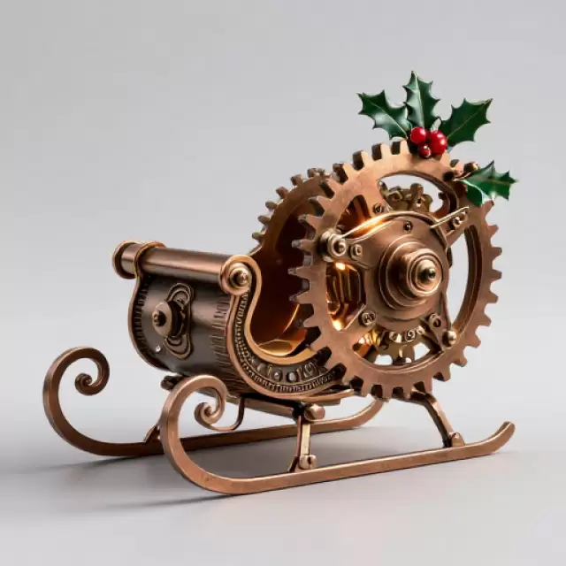 Steampunk Sleigh Gear