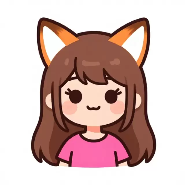 Kawaii Fox Girl Avatar