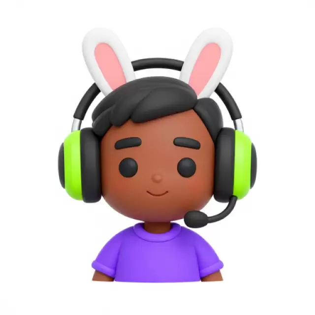 Bunny Boy Gamer Icon