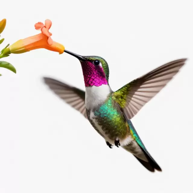 Hummingbird in Flight