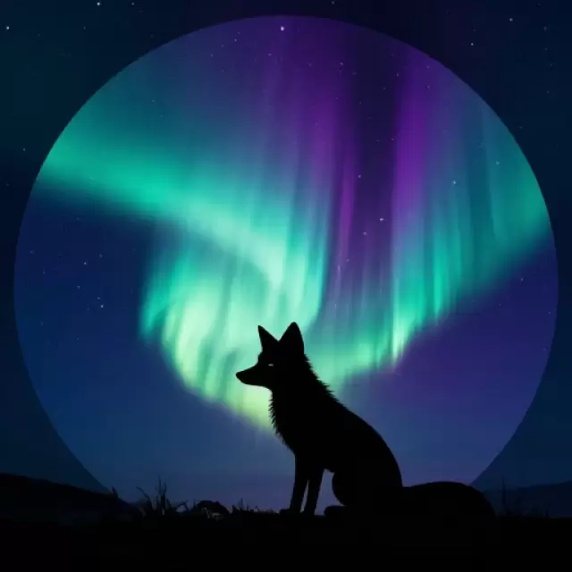 Northern Lights Fox