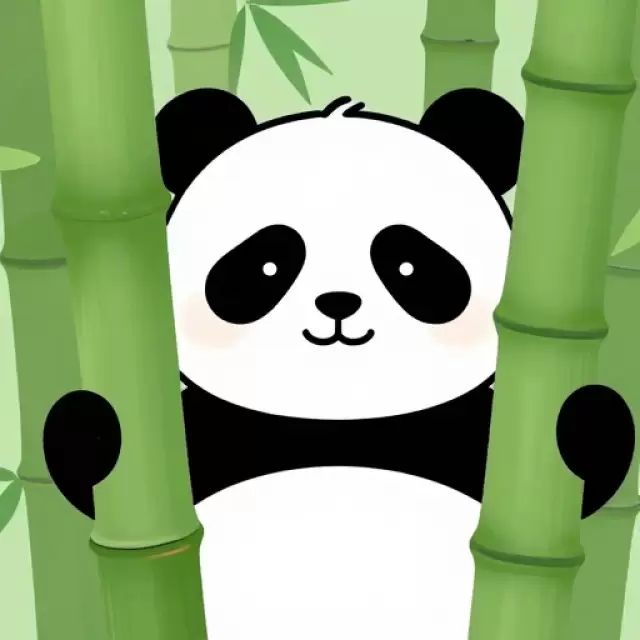 Panda in Bamboo