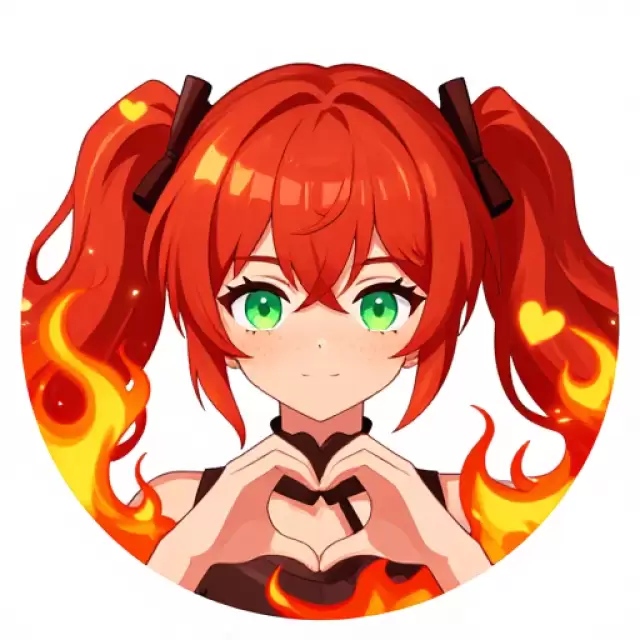 Redhead with Freckles and Green Eyes