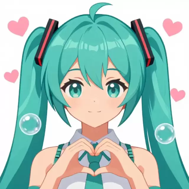 Teal-Haired Southeast Asian Girl