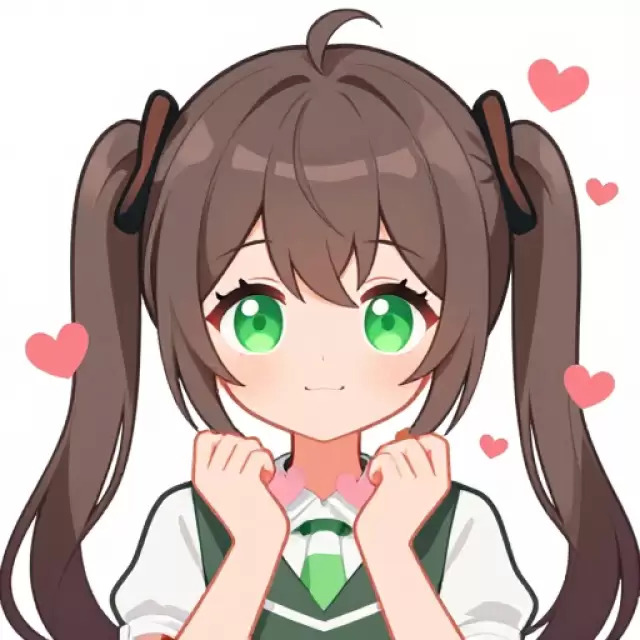 Younger Sister with Ash Brown Hair