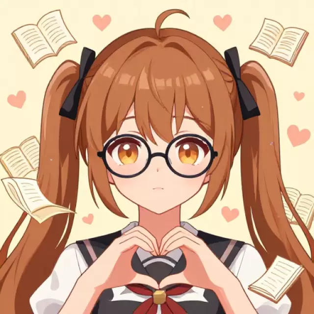 Warm Brunette with Glasses