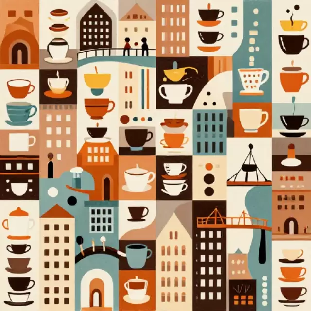 City of Stacked Cups