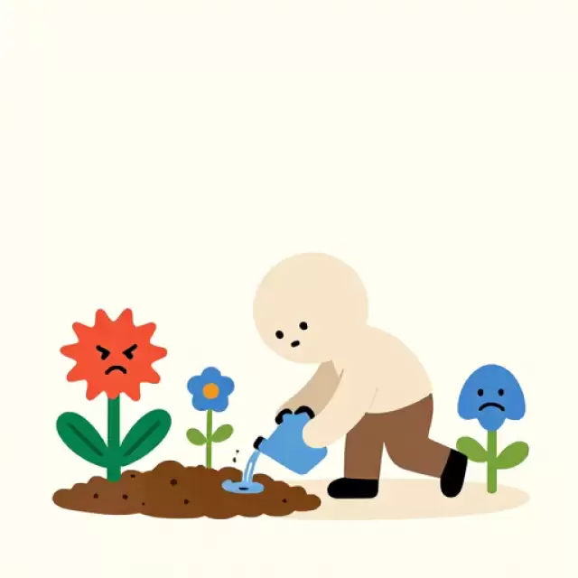 A Gardener of Emotions