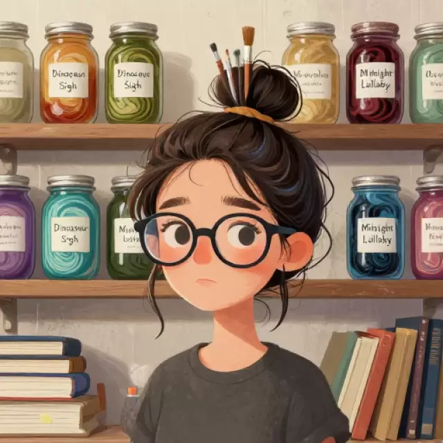 The Librarian of Forgotten Colors