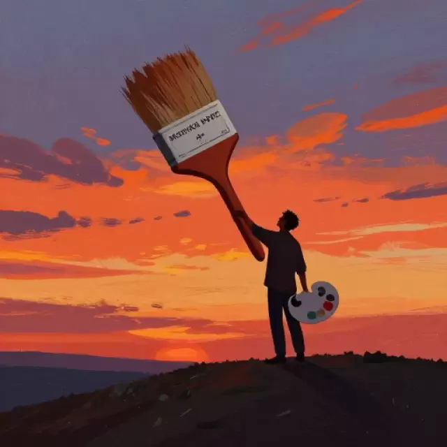 The Painter of the Sky's Mood